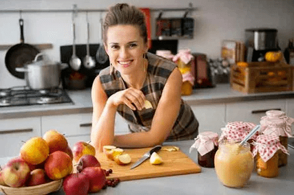 Dieta alferrak etxean
