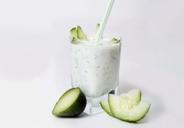 Pepino-kefir dieta